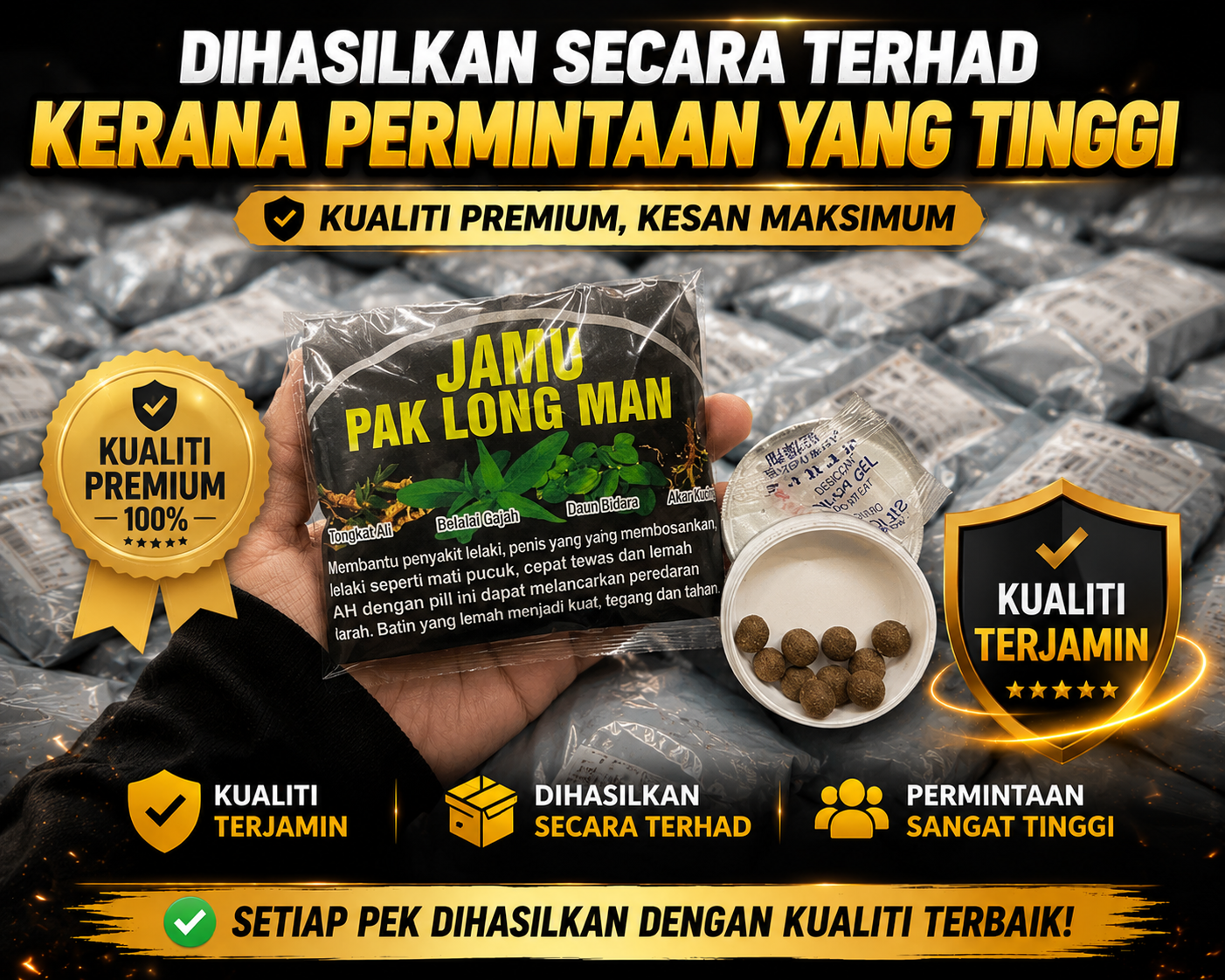 Jamu Paklongman Hitam